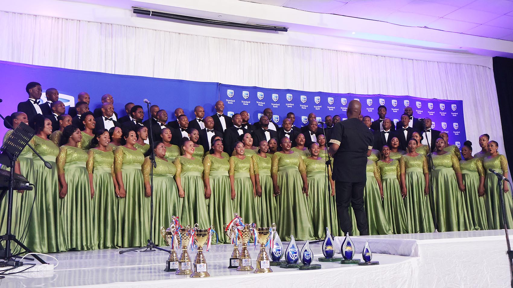 His Majesty’s Correctional Services Choir reigned supreme, bagging the first position as overall winners. 